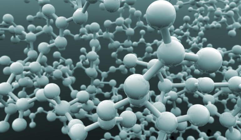 Белок под микроскопом