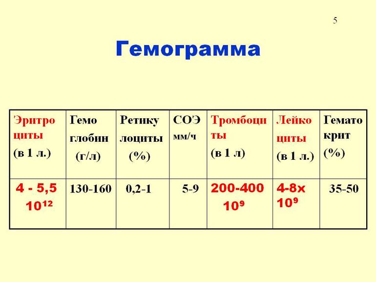 Гемограмма