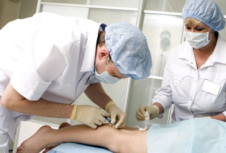 Хирургическое лечение атеросклероза ног