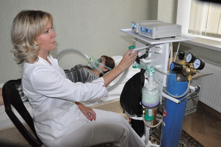 Ингаляция кислорода