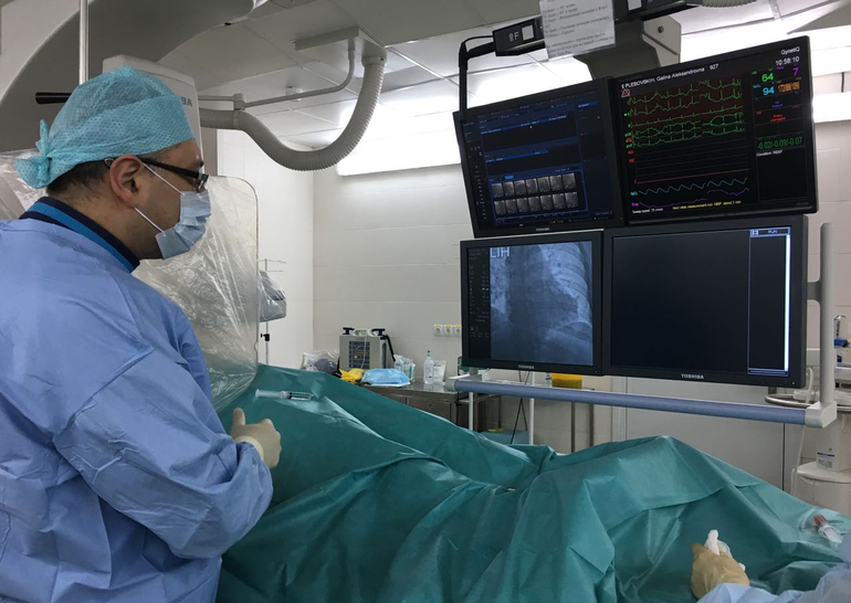 Коронарография сосудов сердца