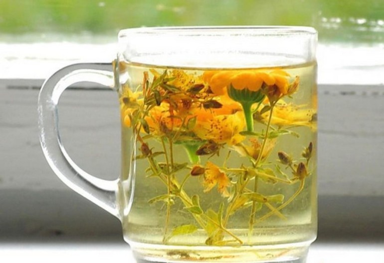 Настой на основе бессмертника