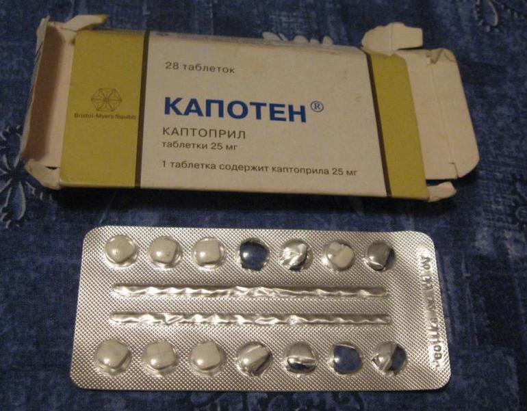 Описание препарата Капотен