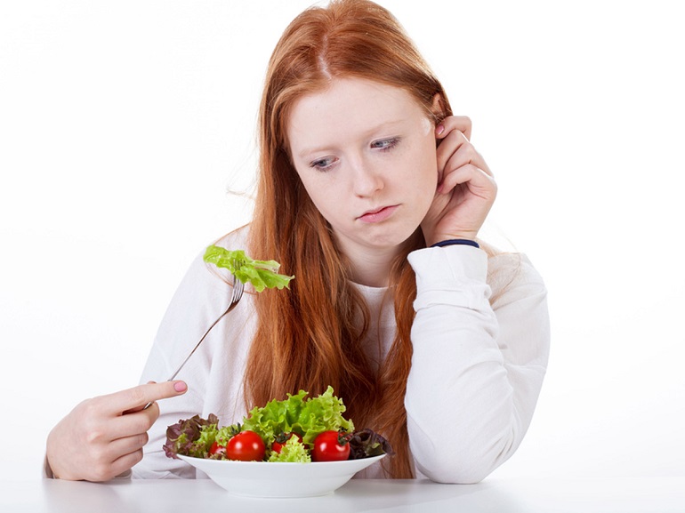 отсутствует аппетит