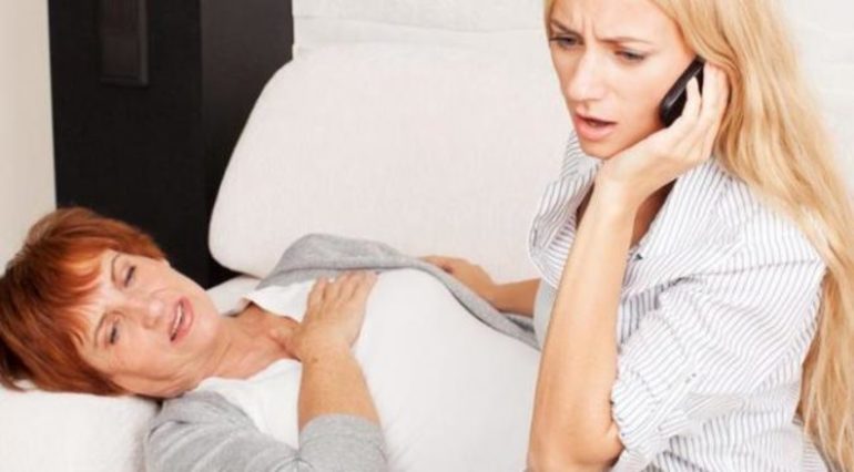 Первые признаки инфаркта у женщины