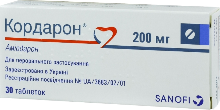 Препарат Кордарон