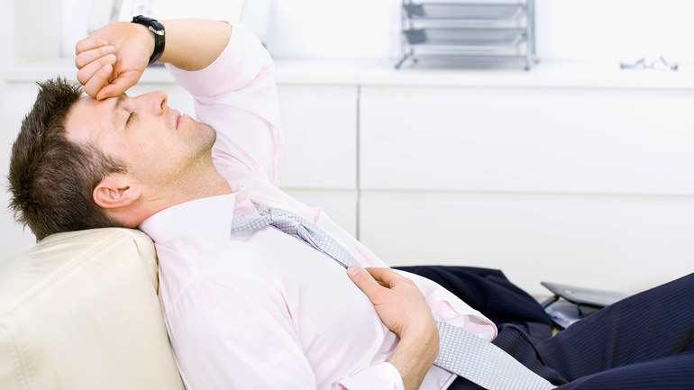 Сильное переутомление